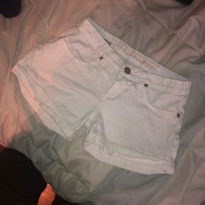 White Shorts